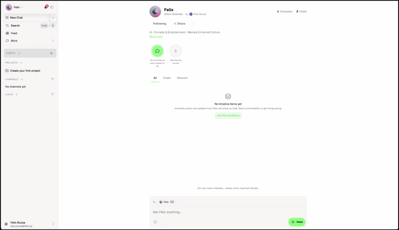 Quick-start demo