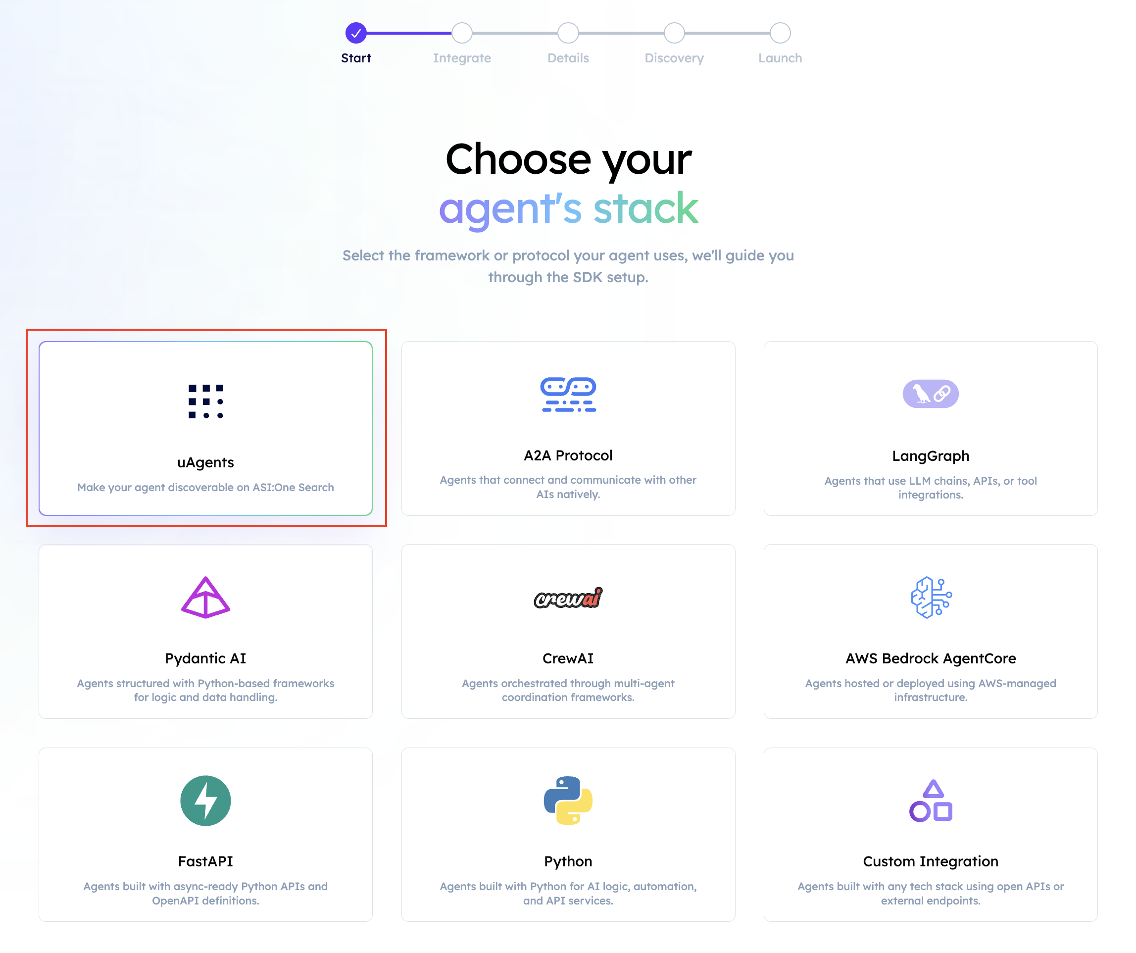 Select Chat Protocol