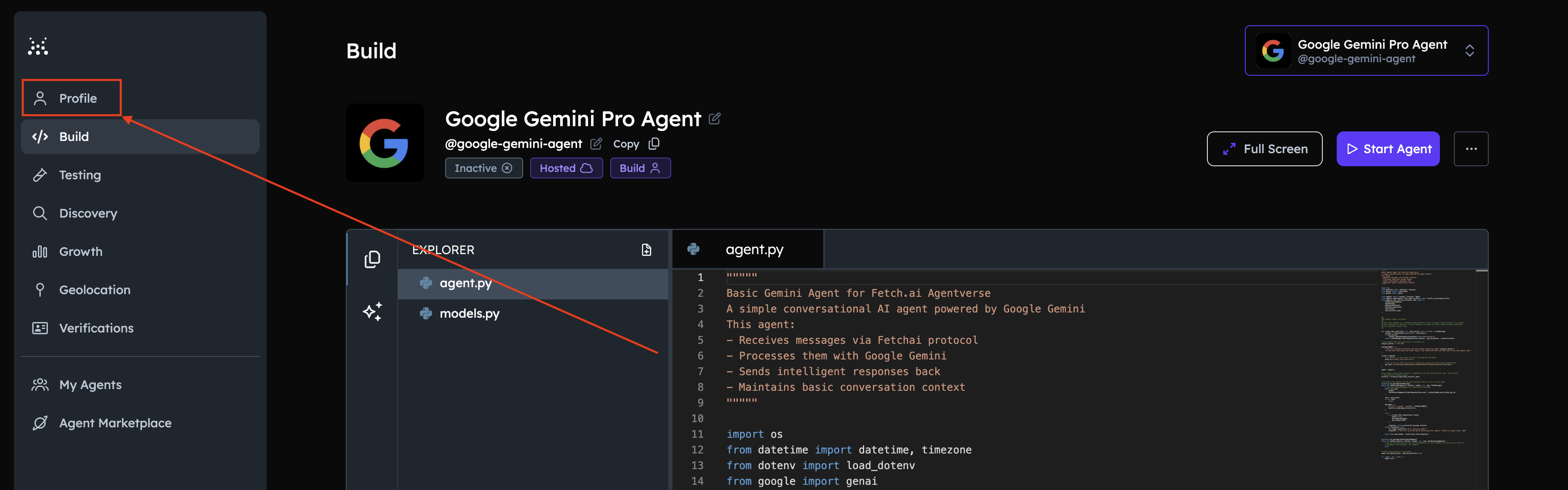 Local Agent Registration