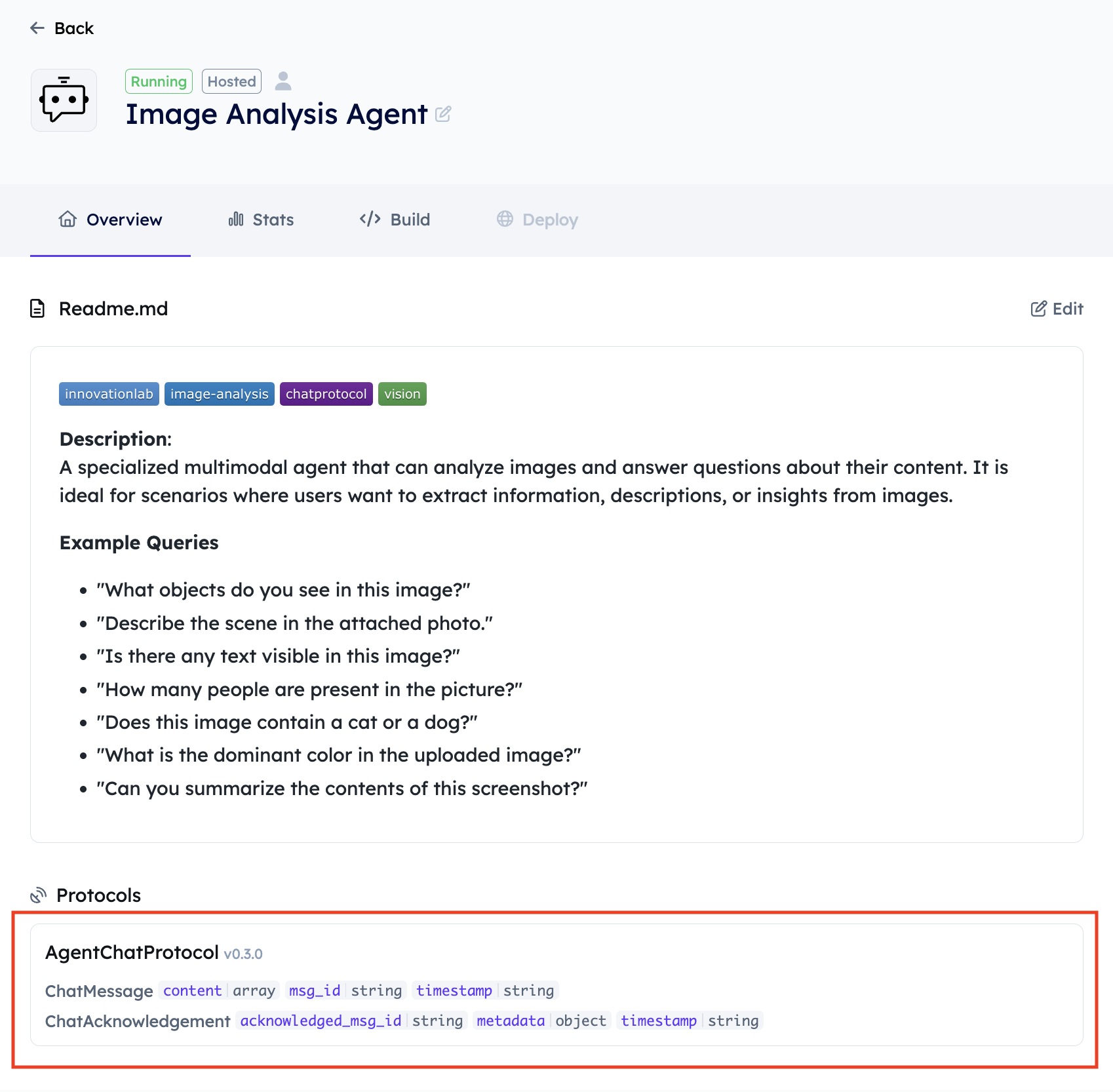Chat Protocol version