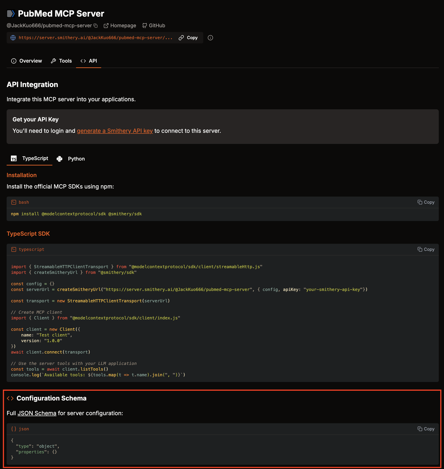 smithery-config